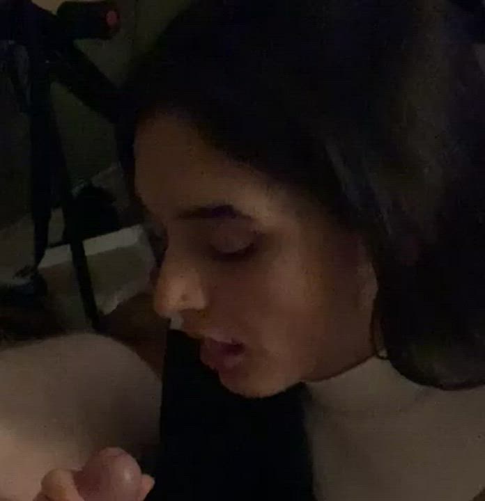 ACTUALLY awaiting cum in this one 😅