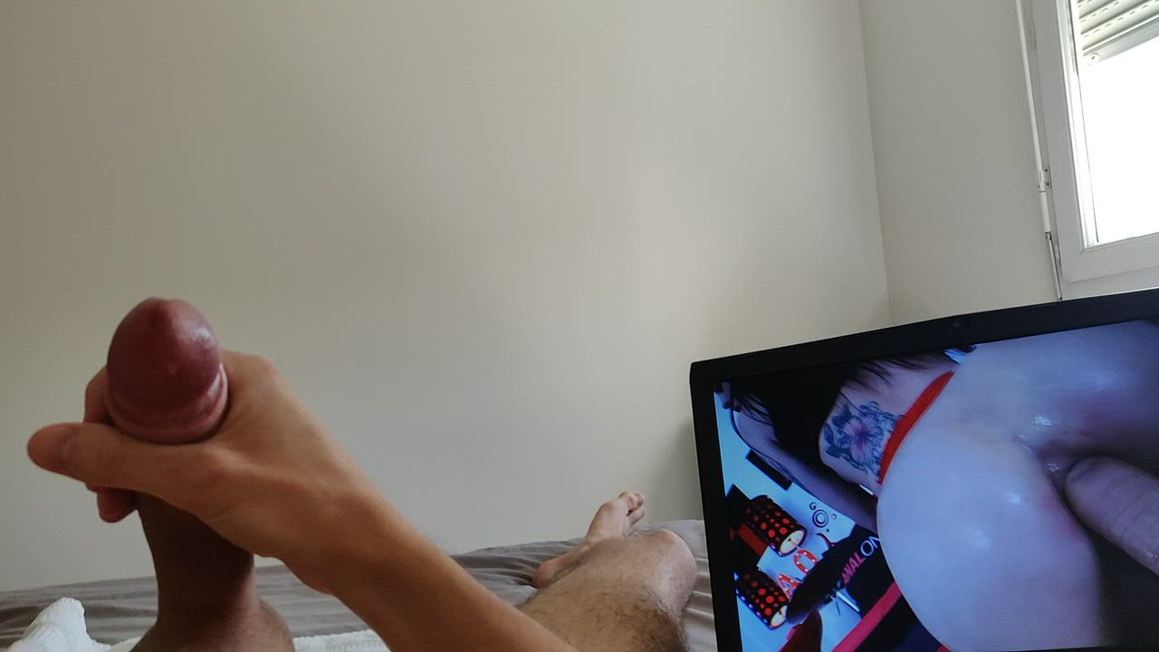 cock male masturbation pornstar gif