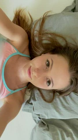 Are there daddies who wants to get in between these tits?