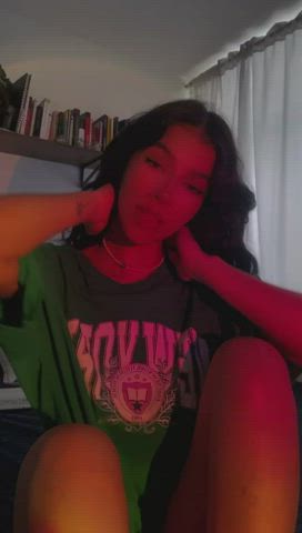 amateur homemade latina sfw sensual teasing tiktok gif