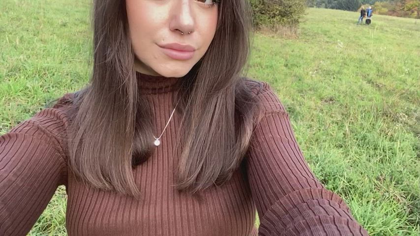 Could I take a seat on your cock with my tits in ur mouth ?😈❤️