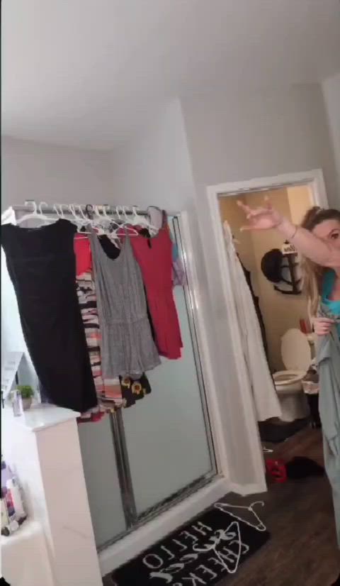accidental boobs nipples nipslip tiktok tits gif