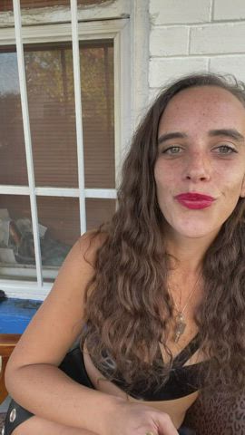 latex lipstick smoking gif