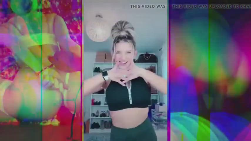 bbc babe babecock big dick creamy loop pmv riding split screen porn white girl gif