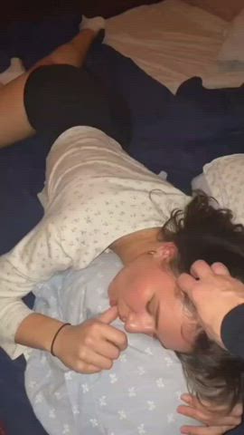 cute gamer girl teen gif
