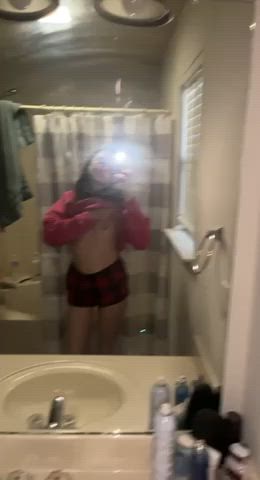 Petite Small Tits Tits Porn GIF by baybeehails