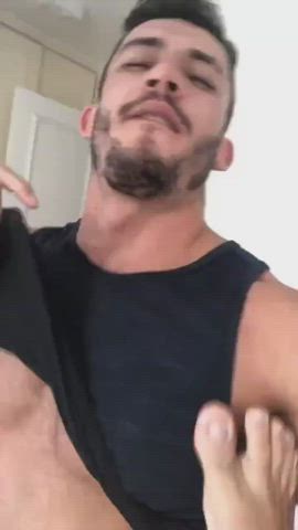 Amazing body, amazing face, amazing dick..
