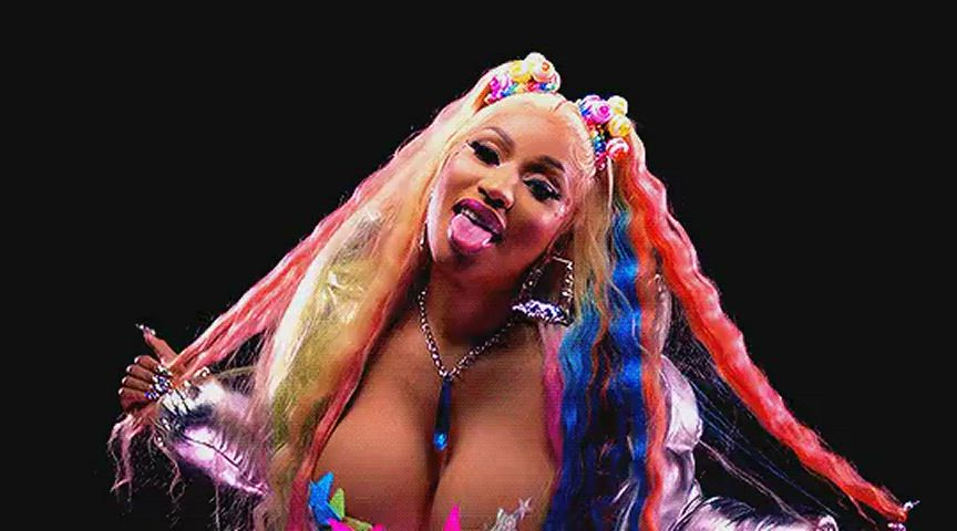 Big Tits Bouncing Tits Nicki Minaj gif