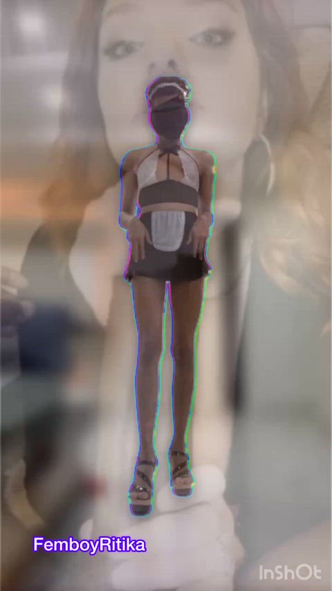 ass bbc bbc slut femboy lingerie sissy sissy slut slut tease yoursluttymaid gif