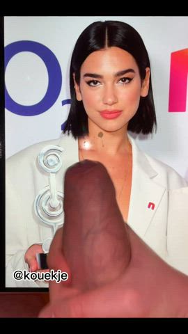 Dua lipa cum tribute (full video and all my other tribute are on my telegram Chanel