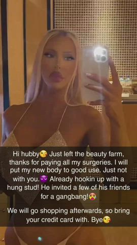 Don't get a bimbo if you can't handle her