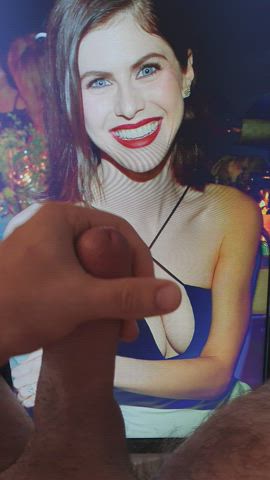 alexandra daddario celebrity cock tribute gif