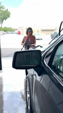 Good day to wash the truck one in line and the spotless rinse was perfect