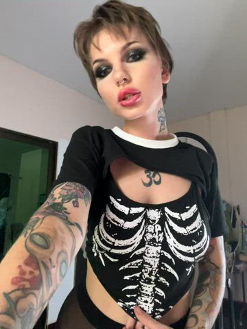 I tried grungy look today