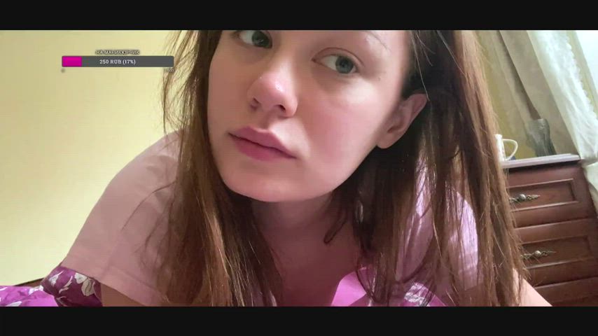 Accidental Downblouse Nipslip Russian gif