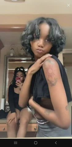 Areolas Ebony Nipple Nipple Piercing Nipples Nipslip Tits gif