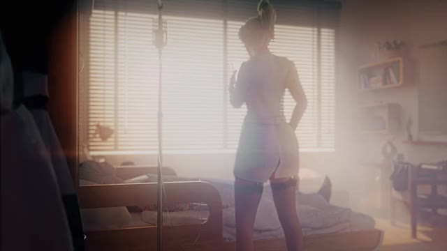 3D, Animated, Autodesk_Maya, Mercy, Overwatch, Sound, VG_Erotica