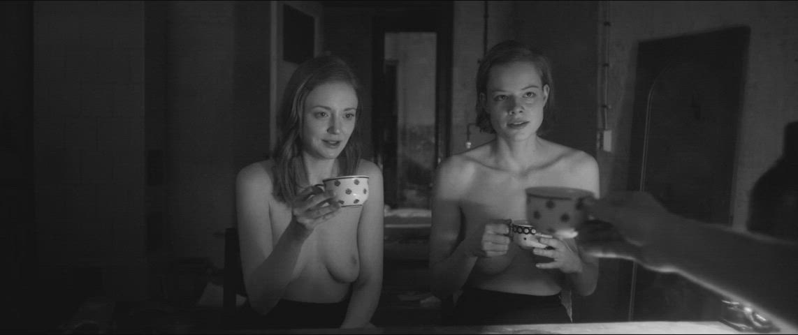 Celebrity Cinema German Topless gif