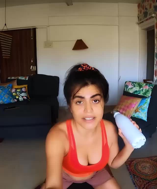 bollywood celebrity cleavage gif
