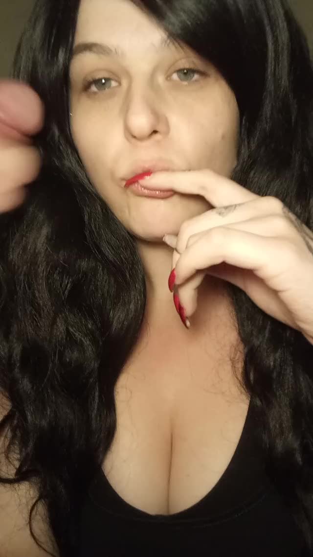 I know you want me to suck it, but you're gonna have to wait