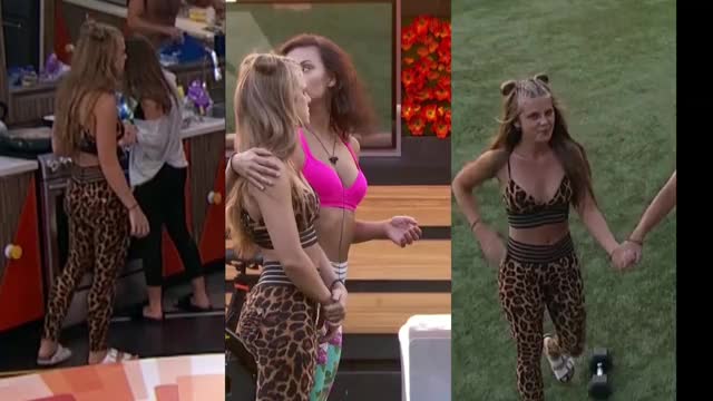 Haleigh BB20 - yoga pants etc (compilation)