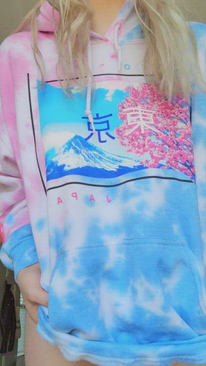 Oversized hoodies are my favorite because only the chosen ones get to see what's
