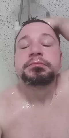 sfw shower cleaning gif