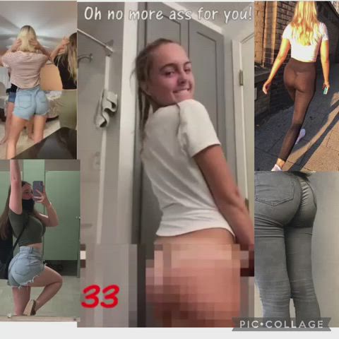 BabeCock Candid Censored TikTok gif