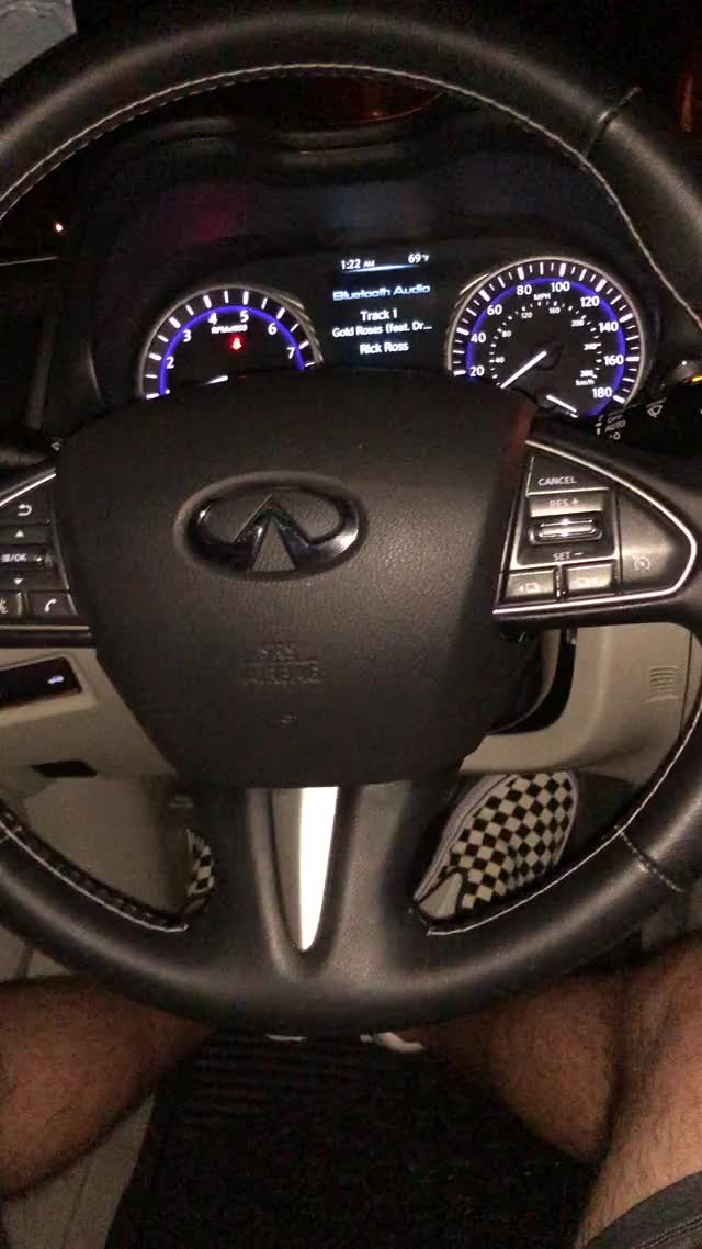 Having fun in (m)y new car