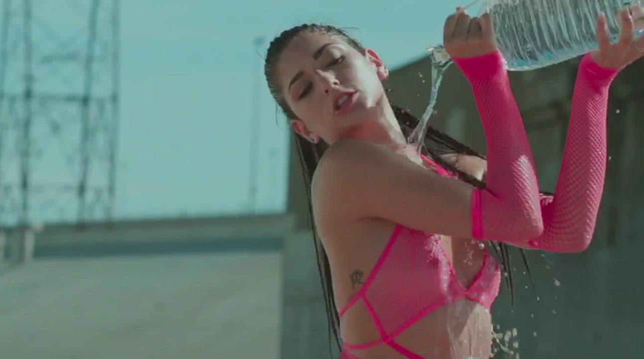 Swimming Pool Twerking Watersports gif