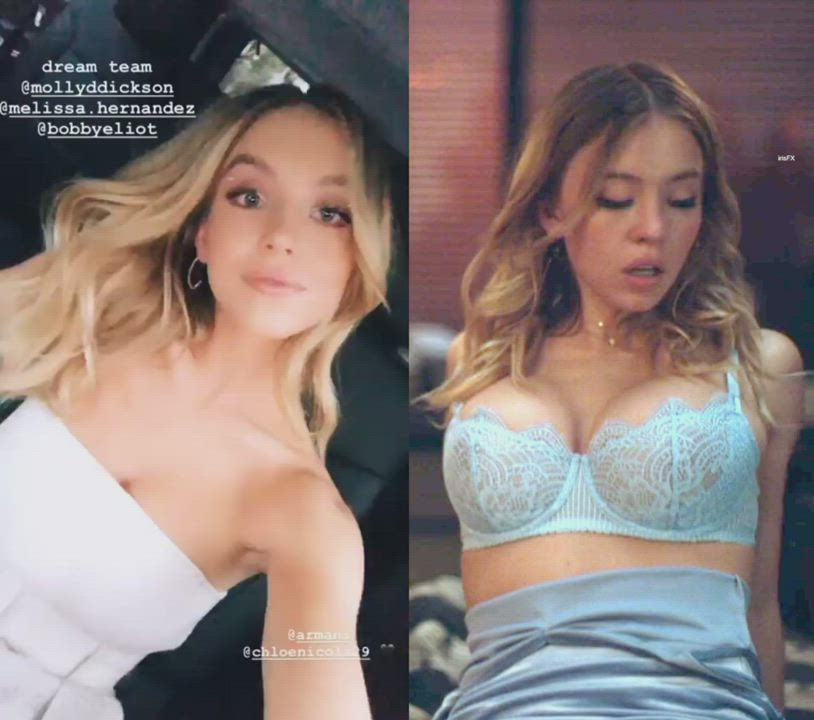 Nude Sydney Sweeney Topless gif