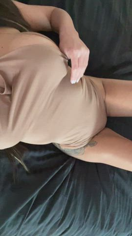 Don't think i'll put on a top tonight?