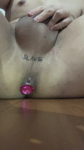 Anal Butt Plug Naked gif