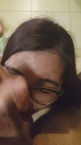 Begging for that thick cum all over my tongue!