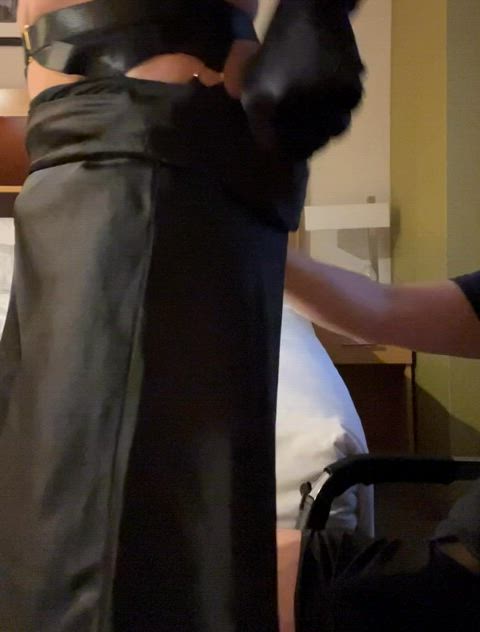 daddy asked for a lap dance