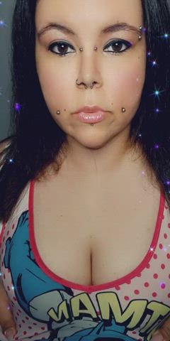 BBW Pierced Tits gif