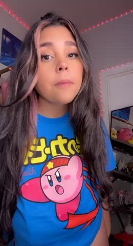 I think you’d look adorable eating me out