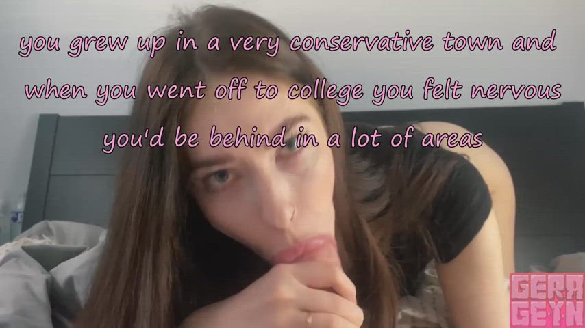 sissy sissy slut sissycaption feminization-sissy-captions gif