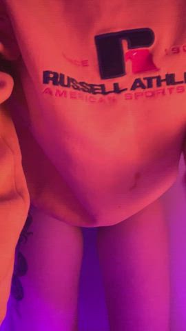 Revealing my small tits for you 🥺🥺