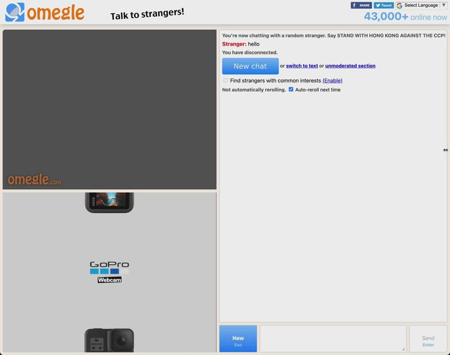 OnlyFans Watching Webcam gif