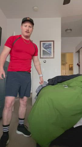 Playing around after the gym