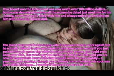 Are you ready to be a trophy wife?