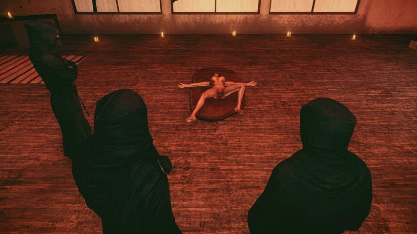 Caught by cultists, used in an experiment