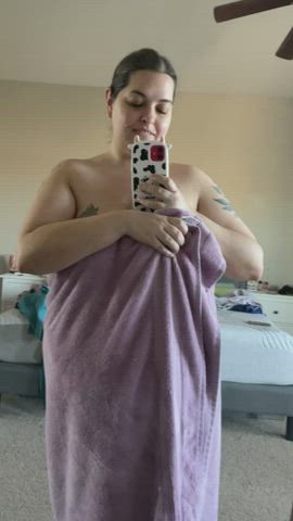 Oops, I dropped my towel