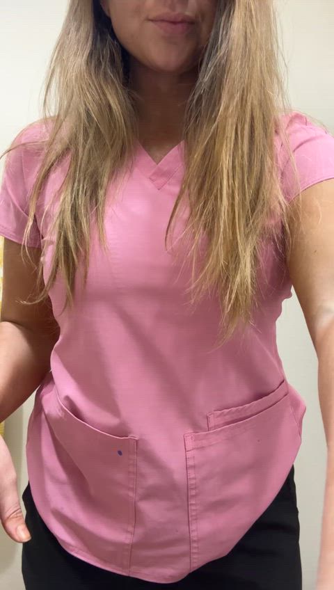 My nurse tits came out to play hehe👩‍⚕️🥵