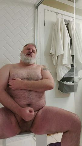 Jerking off before my shower
