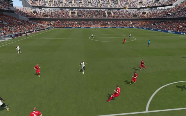 Players having a stroke