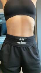 Milf Monday, post workout