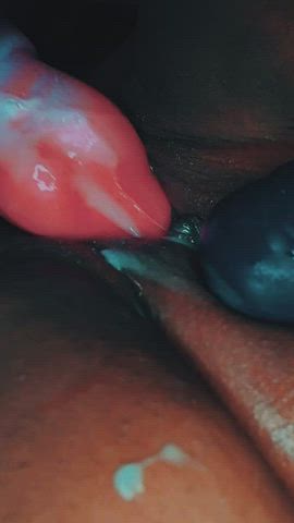 Petplay Knotting &amp; Breeding in Slow-mo. Look at those thighs jiggle. 😍💕