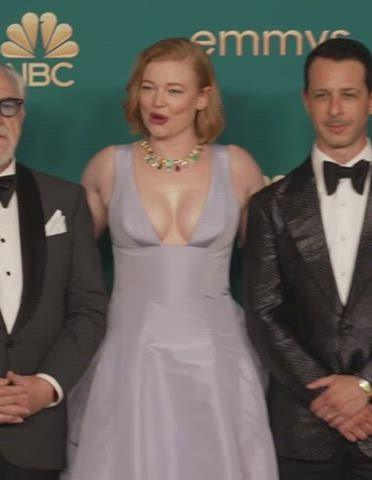 big tits celebrity cleavage dress tits gif